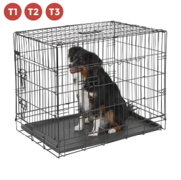 Cage de transport souple VARIO pour chien